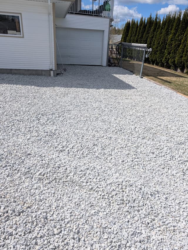 A customer who refreshed the look of their yard.